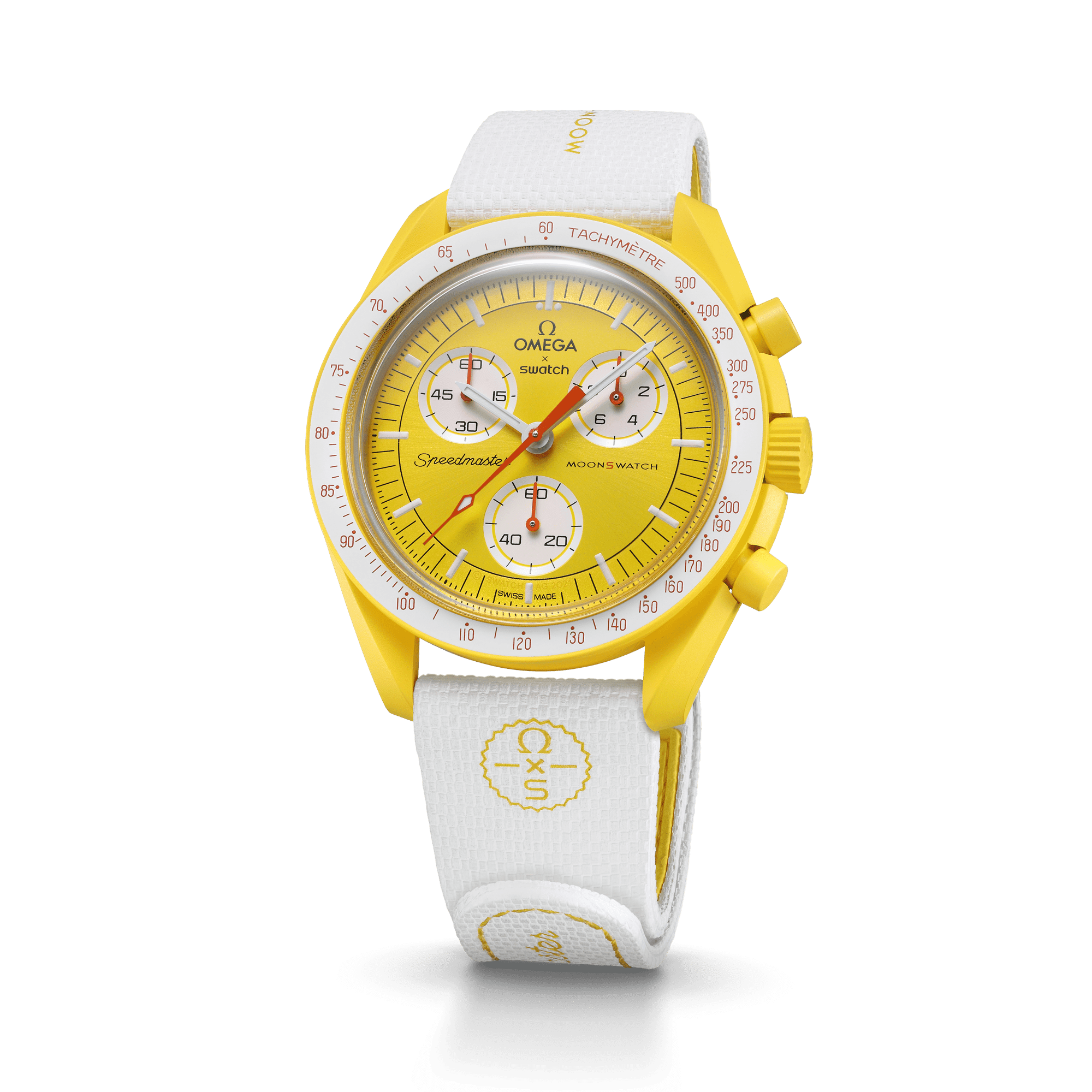 بند ساعت امگاسواچ - OMEGA x SWATCH - زرد/سفید بند ساعت امگاسواچ - OMEGA x SWATCH - زرد/سفید - Image 3