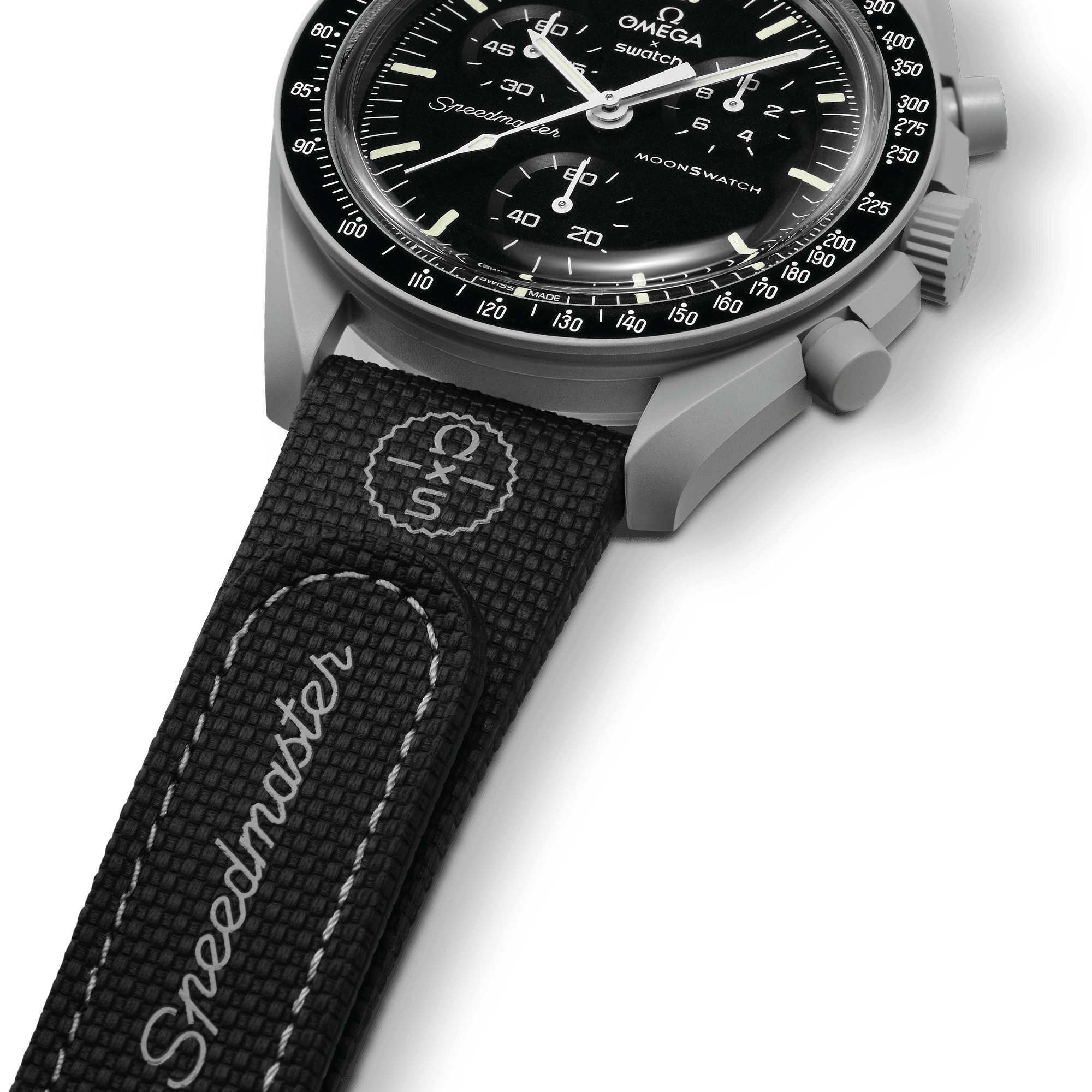 بند ساعت امگاسواچ - OMEGA x SWATCH - مشکی/سفید بند ساعت امگاسواچ - OMEGA x SWATCH - مشکی/سفید - Image 6