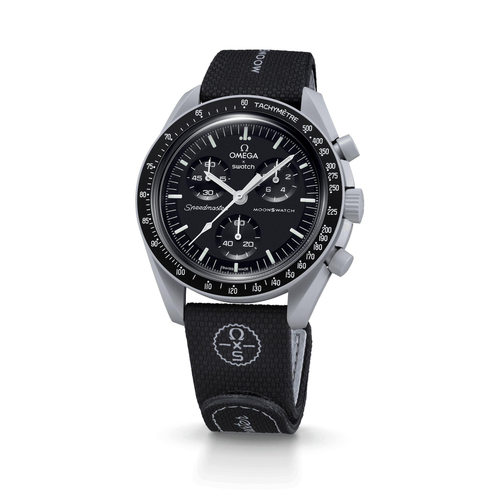 بند ساعت امگاسواچ - OMEGA x SWATCH - مشکی/سفید بند ساعت امگاسواچ - OMEGA x SWATCH - مشکی/سفید - Image 5