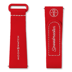 بند ساعت امگاسواچ - OMEGA x SWATCH - قرمز/سفید بند ساعت امگاسواچ - OMEGA x SWATCH - قرمز/سفید