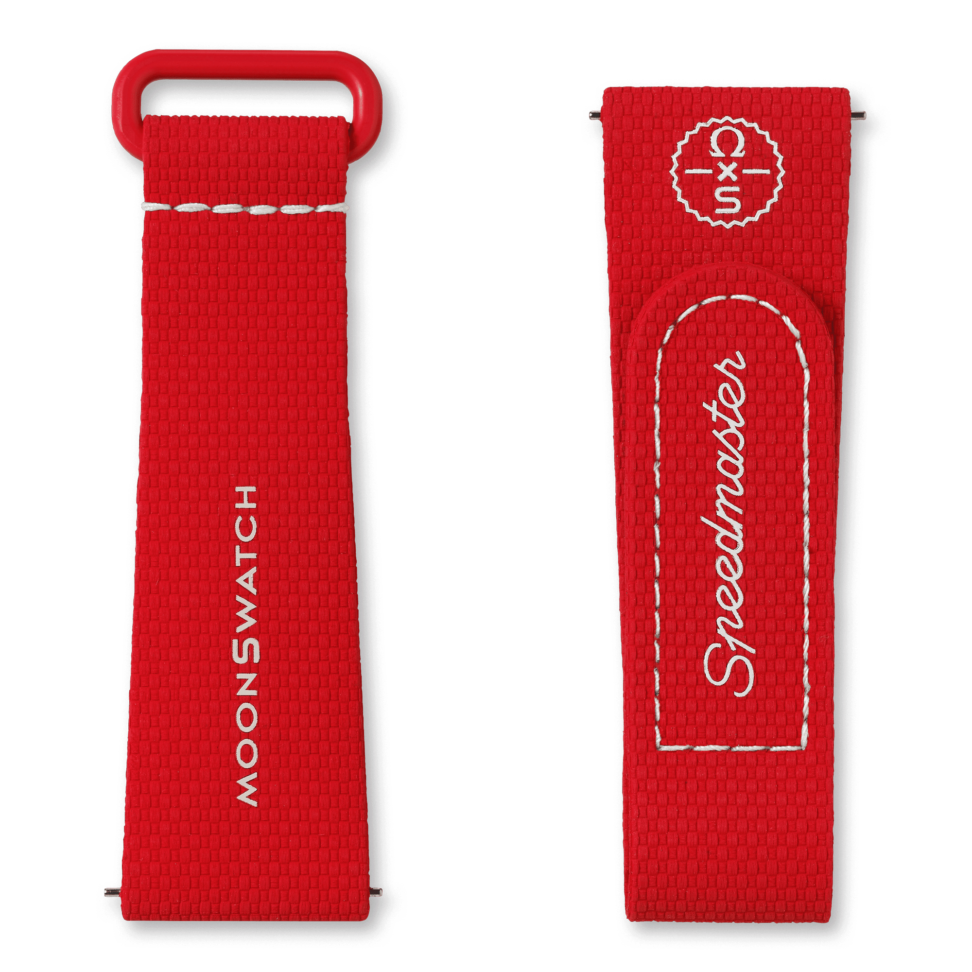 بند ساعت امگاسواچ - OMEGA x SWATCH - قرمز/سفید بند ساعت امگاسواچ - OMEGA x SWATCH - قرمز/سفید