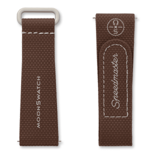 بند ساعت امگاسواچ - OMEGA x SWATCH - قهوه ای/سفید بند ساعت امگاسواچ - OMEGA x SWATCH - قهوه ای/سفید