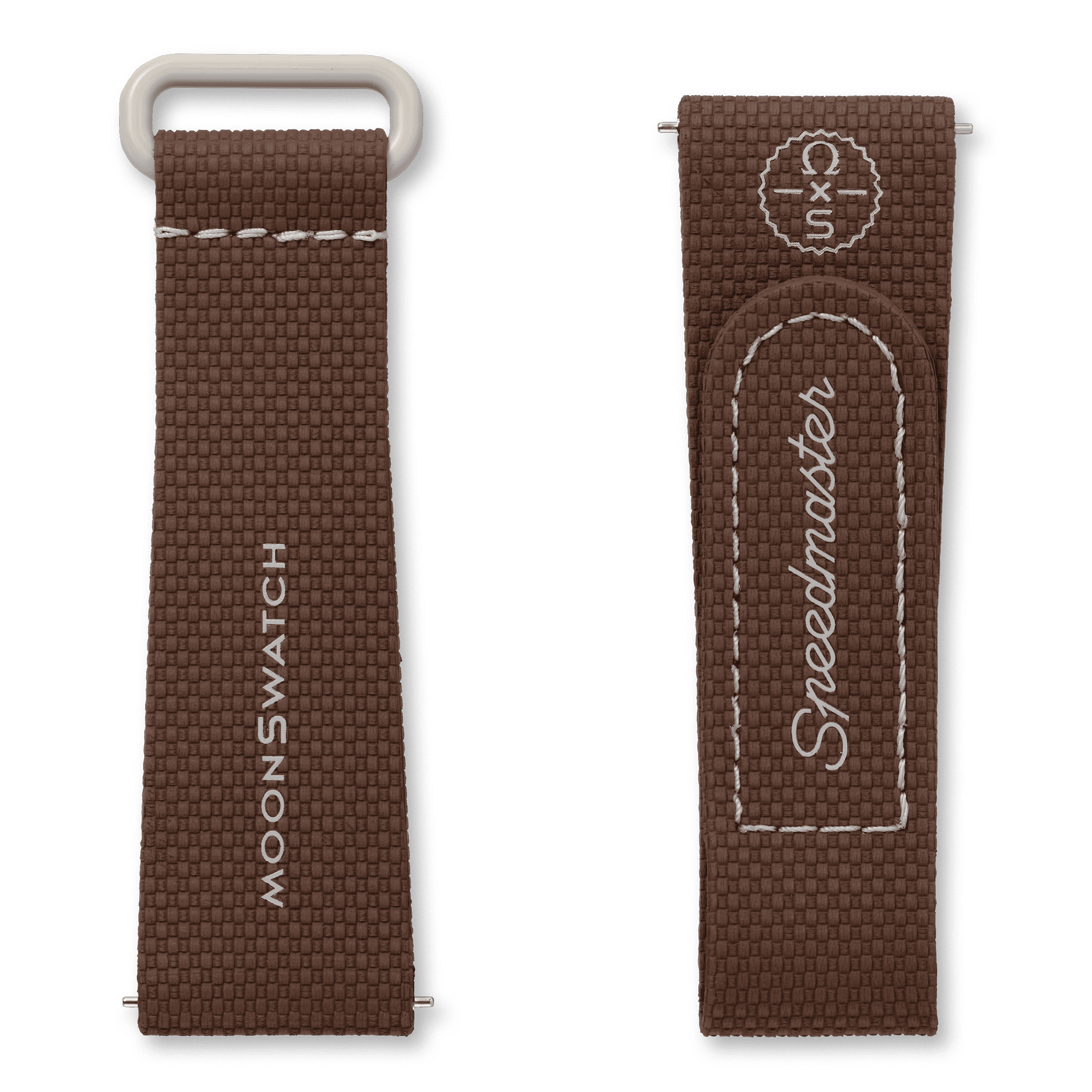 بند ساعت امگاسواچ - OMEGA x SWATCH - قهوه ای/سفید بند ساعت امگاسواچ - OMEGA x SWATCH - قهوه ای/سفید