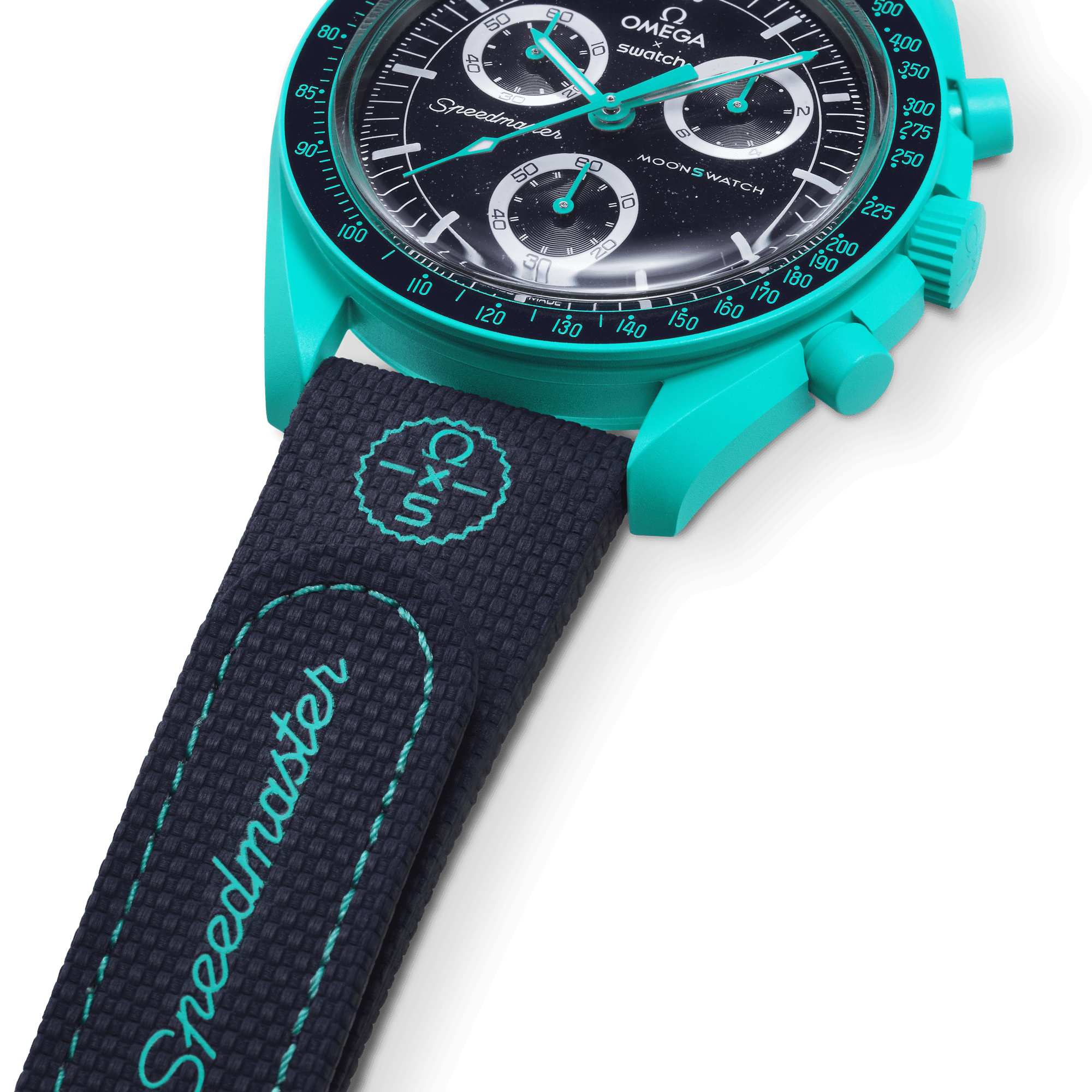 بند ساعت امگاسواچ - OMEGA x SWATCH - مشکی/آبی بند ساعت امگاسواچ - OMEGA x SWATCH - مشکی/آبی - Image 4