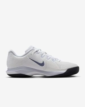 کفش تنیس زنانه نایک Nike Zoom Vapor 12 - سفید/خاکستری - تصویر 2
