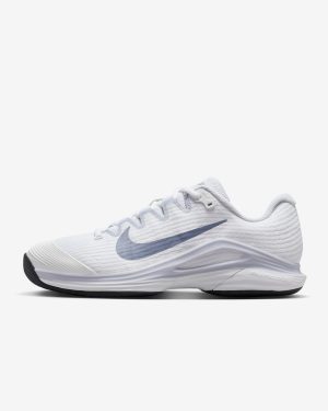 کفش تنیس زنانه نایک Nike Zoom Vapor 12 - سفید/خاکستری