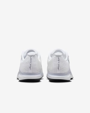 کفش تنیس زنانه نایک Nike Zoom Vapor 12 - سفید/خاکستری - تصویر 6