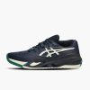 کفش تنیس مردانه اسیکس - Asics GEL-RESOLUTION X - سرمه ای/سبز