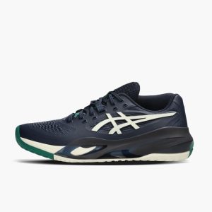 کفش تنیس مردانه اسیکس - Asics GEL-RESOLUTION X - سرمه ای/سبز کفش تنیس مردانه اسیکس - Asics GEL-RESOLUTION X - سرمه ای/سبز