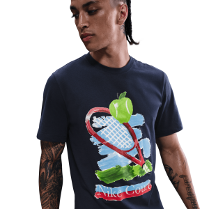 تی شرت تنیس مردانه نایک NikeCourt - مشکی