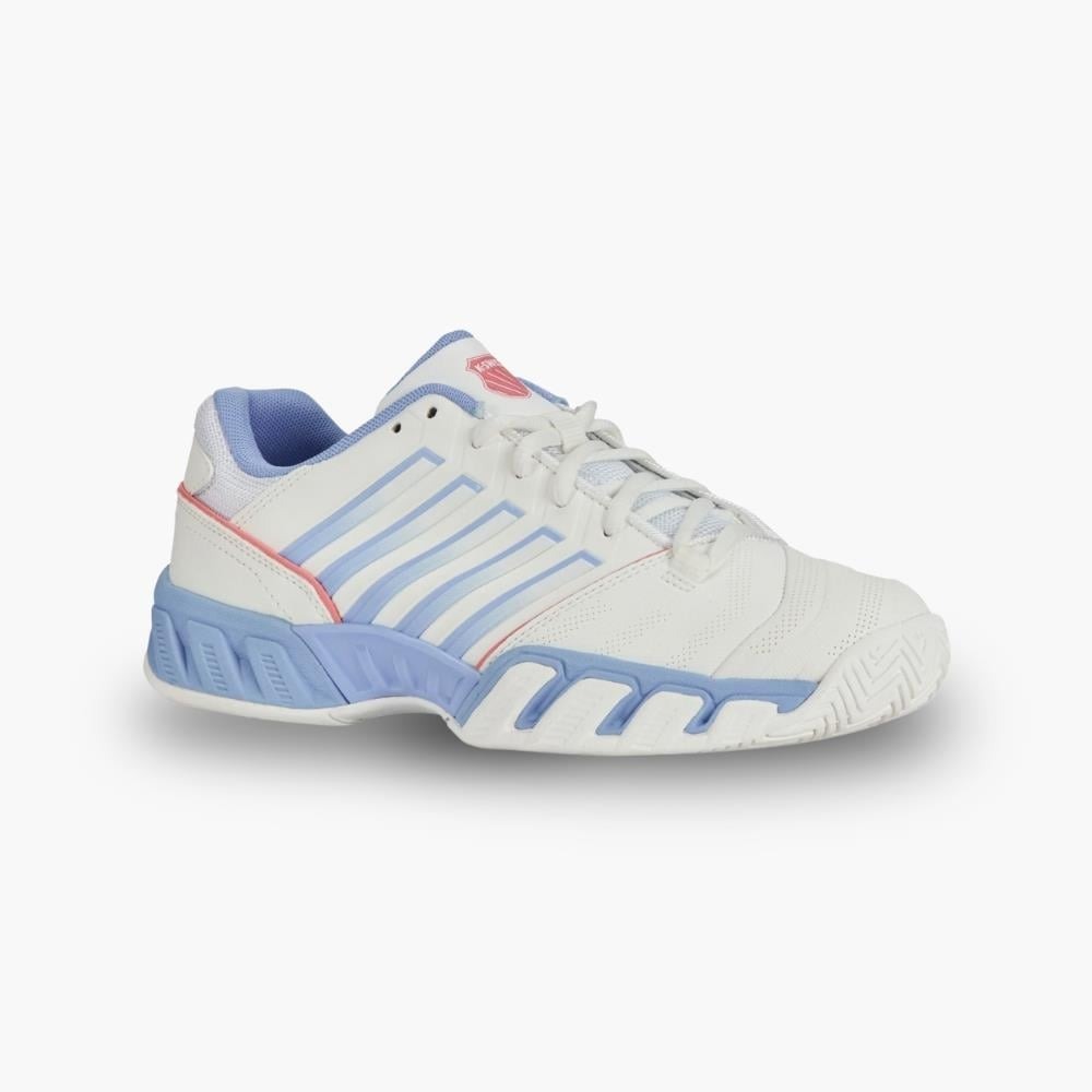 کفش تنیس زنانه کی سوئیس - K-Swiss Bigshot Light 4 - سفید/آبی کفش تنیس زنانه کی سوئیس - K-Swiss Bigshot Light 4 - سفید/آبی - Image 6