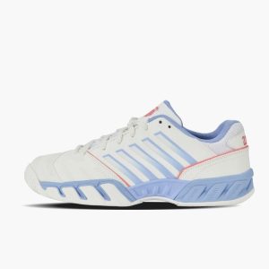کفش تنیس مردانه کی سوئیس - K-Swiss Bigshot Light 4 - سفید/آبی کفش تنیس مردانه کی سوئیس - K-Swiss Bigshot Light 4 - سفید/آبی