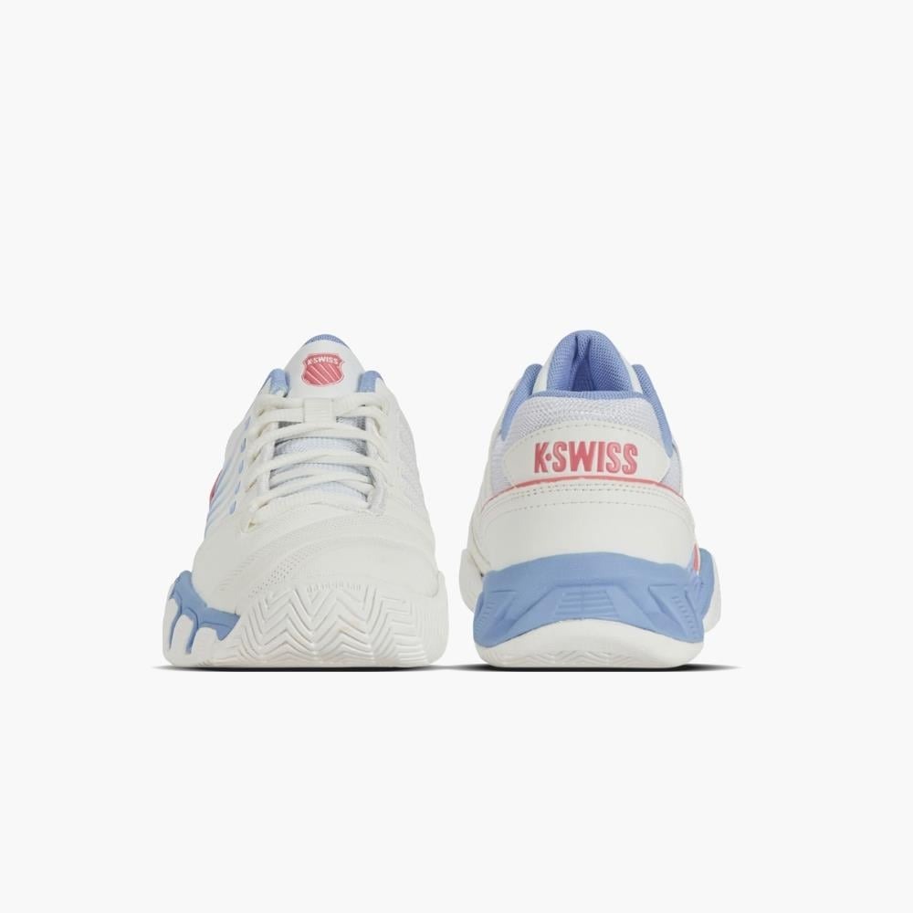 کفش تنیس زنانه کی سوئیس - K-Swiss Bigshot Light 4 - سفید/آبی کفش تنیس زنانه کی سوئیس - K-Swiss Bigshot Light 4 - سفید/آبی - Image 4