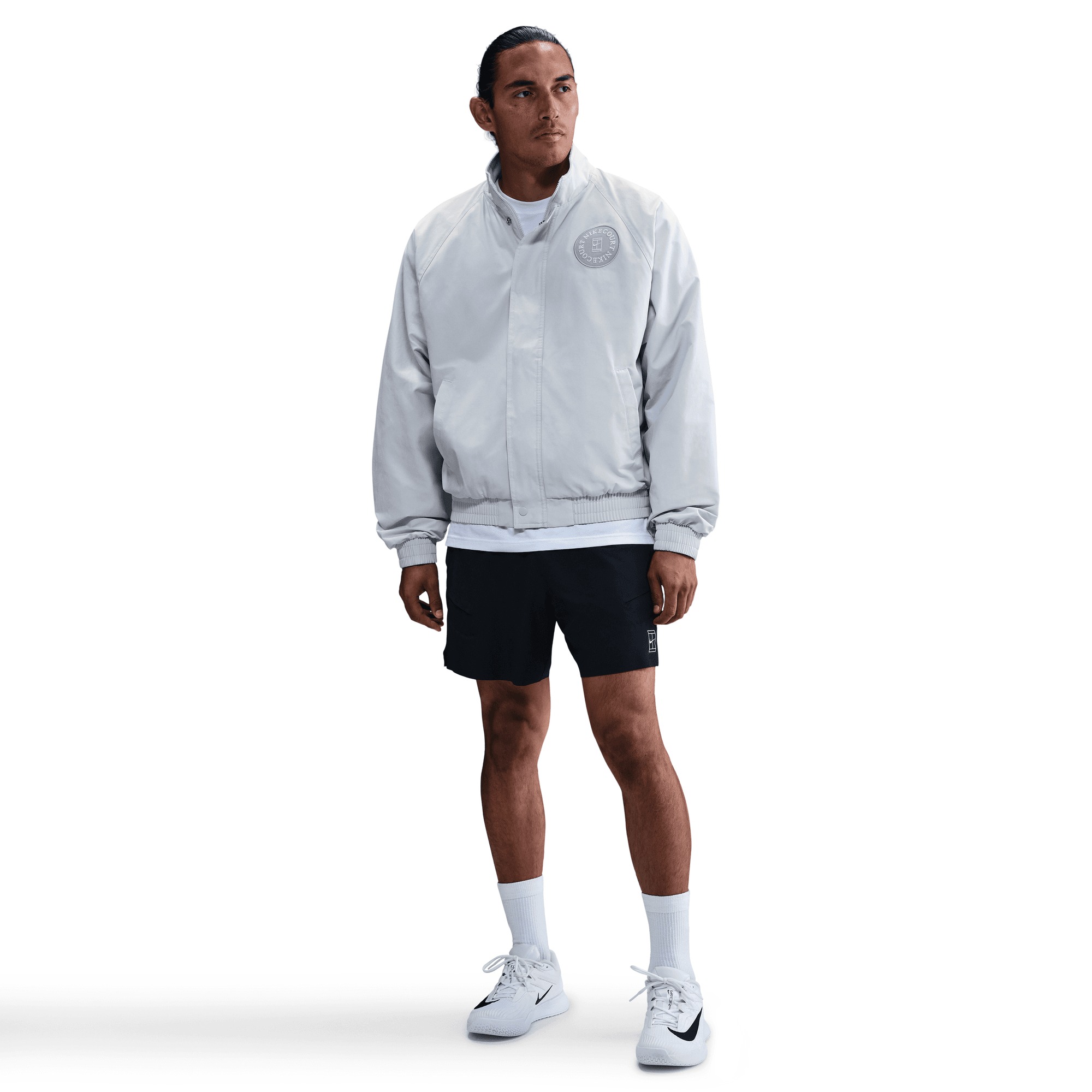 سویشرت تنیس مردانه نایک Nike Court Heritage - خاکستری سویشرت تنیس مردانه نایک Nike Court Heritage - خاکستری - Image 5