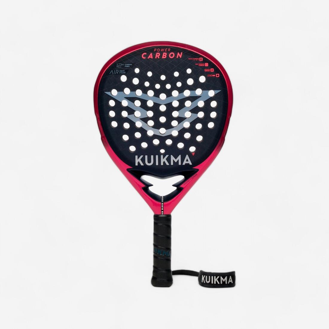 راکت پدل بزرگسال کویکما Kuikma Adult Padel Racket PR Power Carbon – مشکی/قرمز راکت پدل بزرگسال کویکما Kuikma Adult Padel Racket PR Power Carbon – مشکی/قرمز