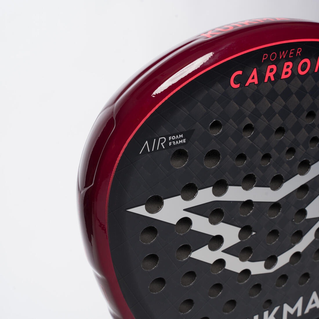 راکت پدل بزرگسال کویکما Kuikma Adult Padel Racket PR Power Carbon – مشکی/قرمز راکت پدل بزرگسال کویکما Kuikma Adult Padel Racket PR Power Carbon – مشکی/قرمز - Image 3