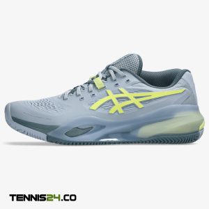 کفش تنیس مردانه اسیکس - Asics GEL-RESOLUTION X Clay - خاکستری