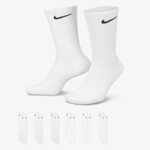 جوراب تنیس نایک Nike Everyday Cotton Cushioned - پک شش تایی- سفید