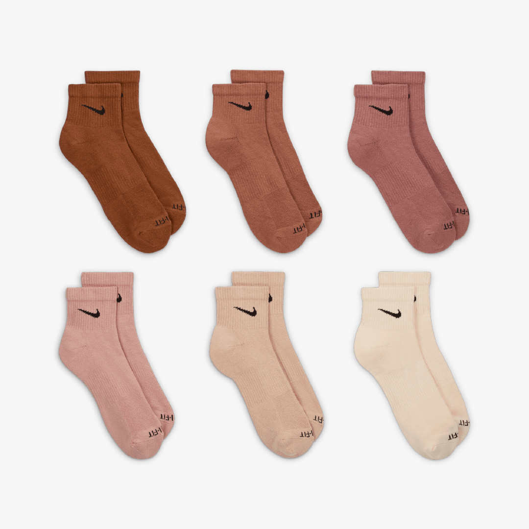 جوراب تنیس نایک Nike Everyday Plus Cushioned - پک شش تایی- چند رنگ جوراب تنیس نایک Nike Everyday Plus Cushioned - پک شش تایی- چند رنگ - Image 2