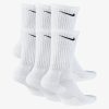 جوراب تنیس نایک Nike Everyday Cotton Cushioned - پک شش تایی- سفید - Image 2