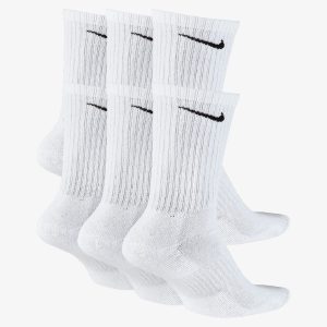 جوراب تنیس نایک Nike Everyday Cotton Cushioned – پک شش تایی- سفید
