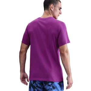 تی شرت تنیس مردانه نایک Nike Dri-FIT Crew Solid Training – بنفش