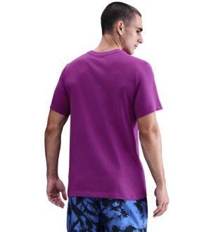 تی شرت تنیس مردانه نایک Nike Dri-FIT Crew Solid Training – بنفش