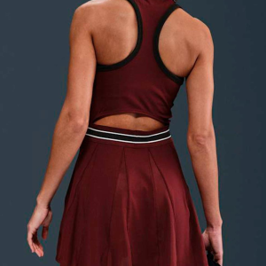 لباس تنیس زنانه نایک Nike Court Slam Dri-FIT – زرشکی