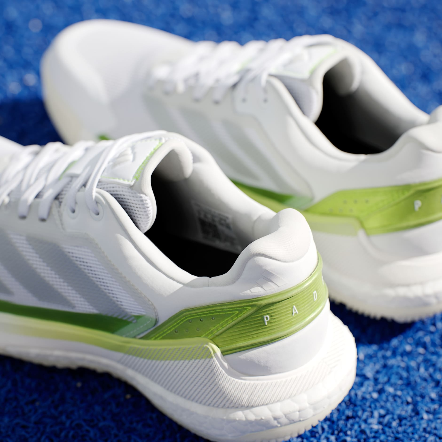 کفش پدل زنانه آدیداس - ADIDAS Crazyquick BOOST Padel - سفید/سبز کفش پدل زنانه آدیداس - ADIDAS Crazyquick BOOST Padel - سفید/سبز - Image 4