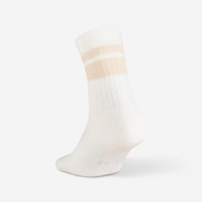 جوراب تنیس ساق بلند دکتلون DECATHLON RS 500 پک سه تایی - آبی/بژ/سبز جوراب تنیس ساق بلند دکتلون DECATHLON RS 500 پک سه تایی - آبی/بژ/سبز - Image 4