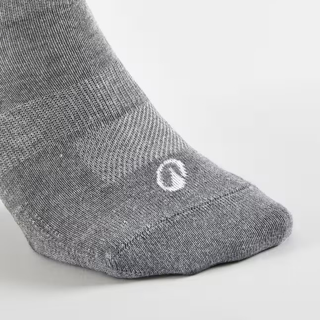 جوراب تنیس ساق کوتاه دکتلون DECATHLON RS 160 پک سه تایی - طوسی جوراب تنیس ساق کوتاه دکتلون DECATHLON RS 160 پک سه تایی - طوسی - Image 3