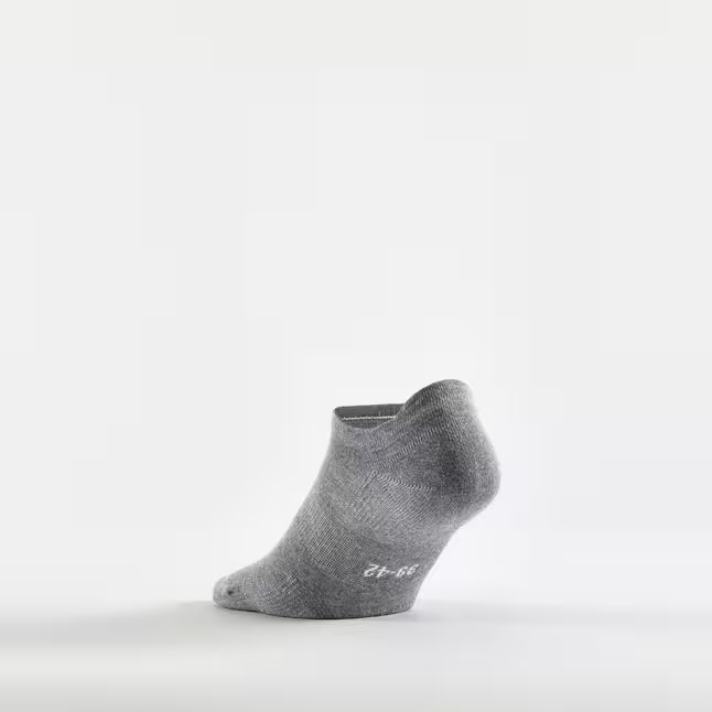 جوراب تنیس ساق کوتاه دکتلون DECATHLON RS 160 پک سه تایی - طوسی جوراب تنیس ساق کوتاه دکتلون DECATHLON RS 160 پک سه تایی - طوسی - Image 4