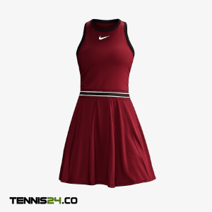 لباس تنیس زنانه نایک Nike Court Slam Dri-FIT - زرشکی لباس تنیس زنانه نایک Nike Court Slam Dri-FIT - زرشکی