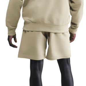 شلوارک تنیس مردانه نایک NikeCourt Dri-FIT Fleece – کرم