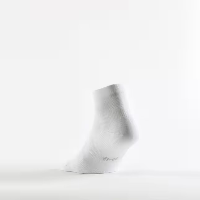 جوراب تنیس ساق متوسط دکتلون DECATHLON RS 160 پک سه تایی - سفید جوراب تنیس ساق متوسط دکتلون DECATHLON RS 160 پک سه تایی - سفید - Image 3