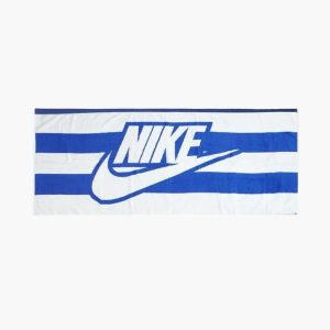 حوله نایک Nike Club Beach Towel 173X71cm – سفید/آبی