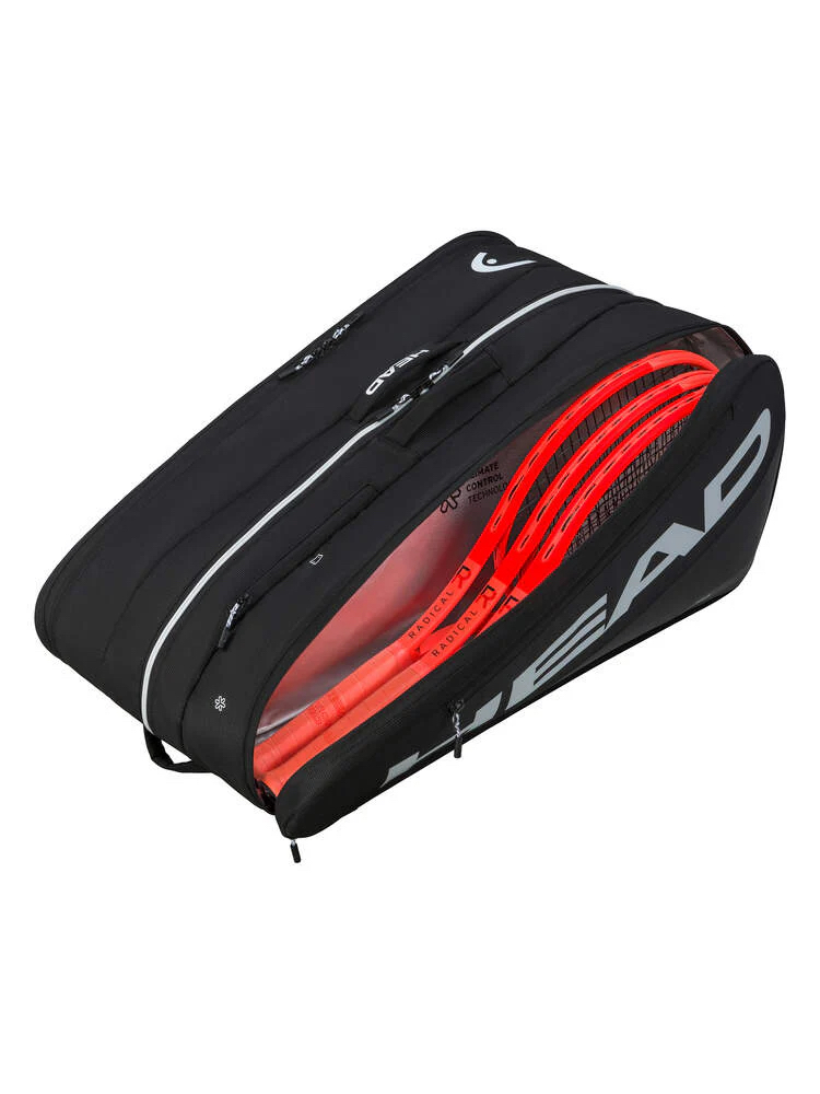 ساک تنیس هد Head Tour Racquet Bag XL BK - مشکی - تصویر 3
