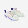 کفش تنیس زنانه دکتلون کویکما Decathlon Women's Tennis Shoes Unrupt Pro - سفید/بنفش - Image 6