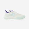 کفش تنیس زنانه دکتلون کویکما Decathlon Women's Tennis Shoes Unrupt Pro - سفید/بنفش - Image 2