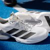 کفش تنیس مردانه آدیداس ADIDAS Adizero Ubersonic 5 Tennis Shoes - سفید - Image 5