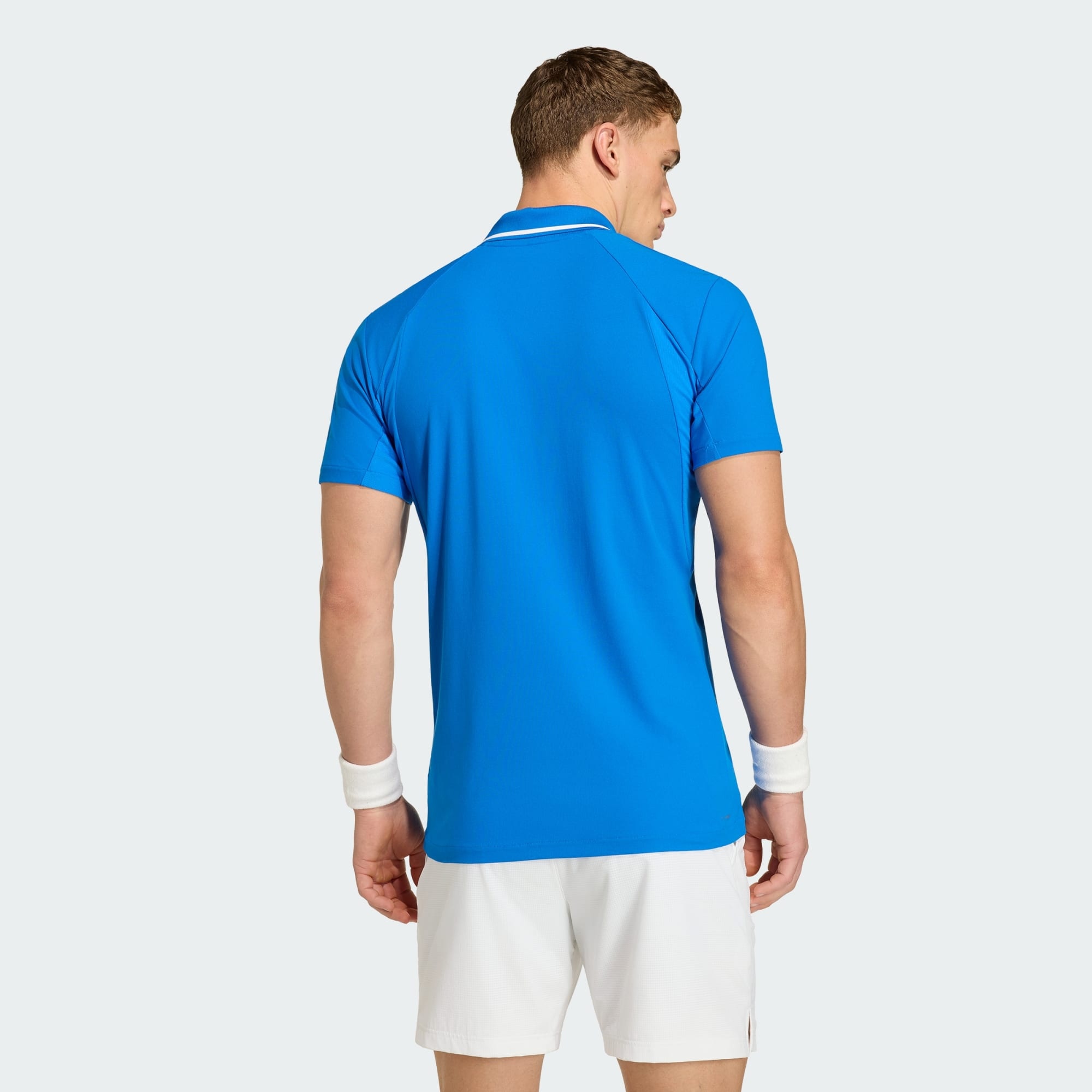 تی شرت تنیس مردانه آدیداس -Adidas Tennis Climacool Freelift Pro Polo Shirt - آبی تی شرت تنیس مردانه آدیداس -Adidas Tennis Climacool Freelift Pro Polo Shirt - آبی - Image 5