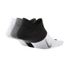 جوراب تنیس نایک Nike Everyday Plus Lightweight - پک سه تایی- سفید/مشکی - Image 2