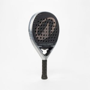 راکت پدل بزرگسال دکتلون Decathlon Adult Padel Kuikma Control Carbon – مشکی