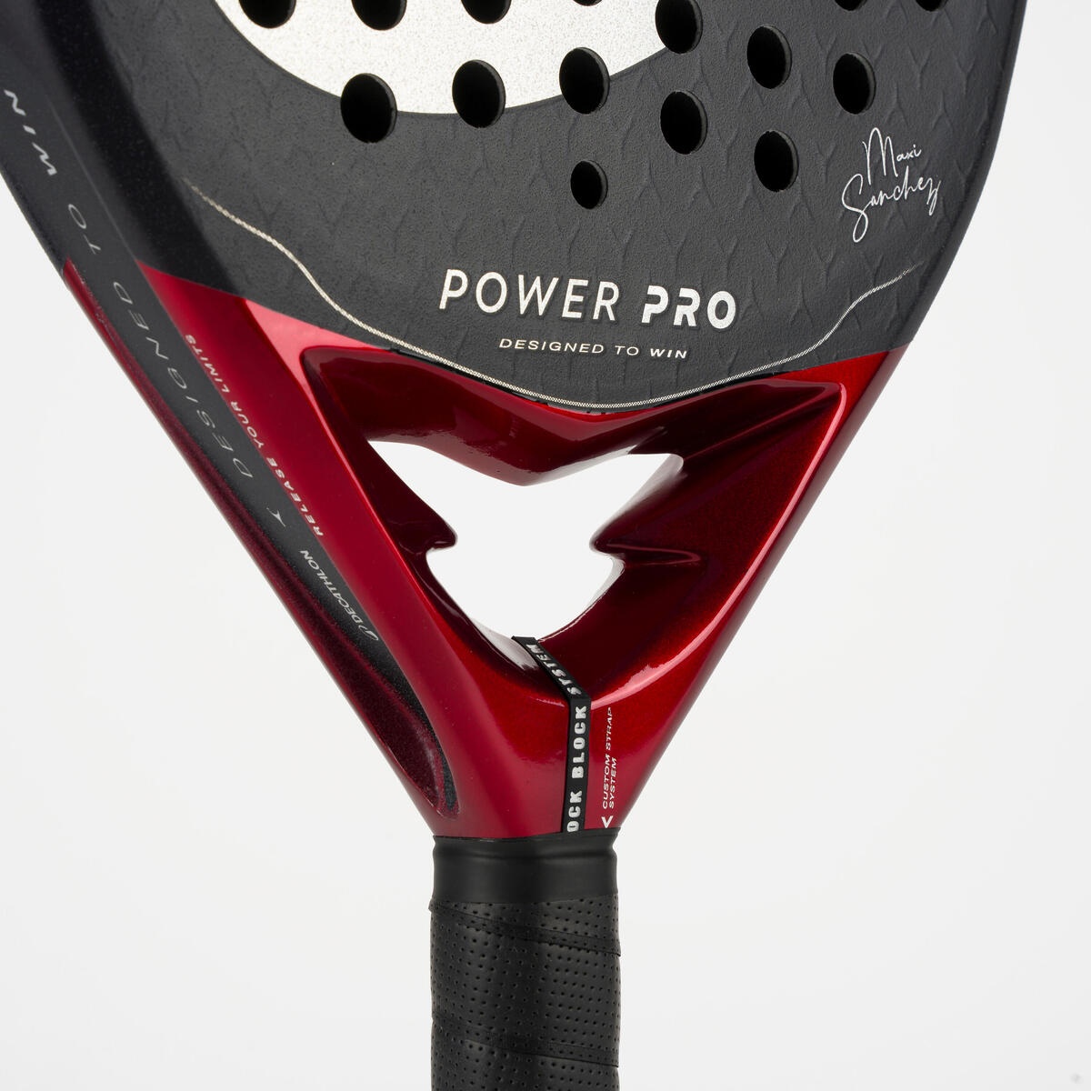 راکت پدل بزرگسال دکتلون Decathlon Adult Padel Racket Kuikma Power Pro – مشکی/قرمز راکت پدل بزرگسال دکتلون Decathlon Adult Padel Racket Kuikma Power Pro – مشکی/قرمز - Image 8