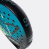 راکت پدل بزرگسال دکتلون Decathlon Adult Padel Racket PR REACT SOFT – مشکی/فیروزه ای - Image 9