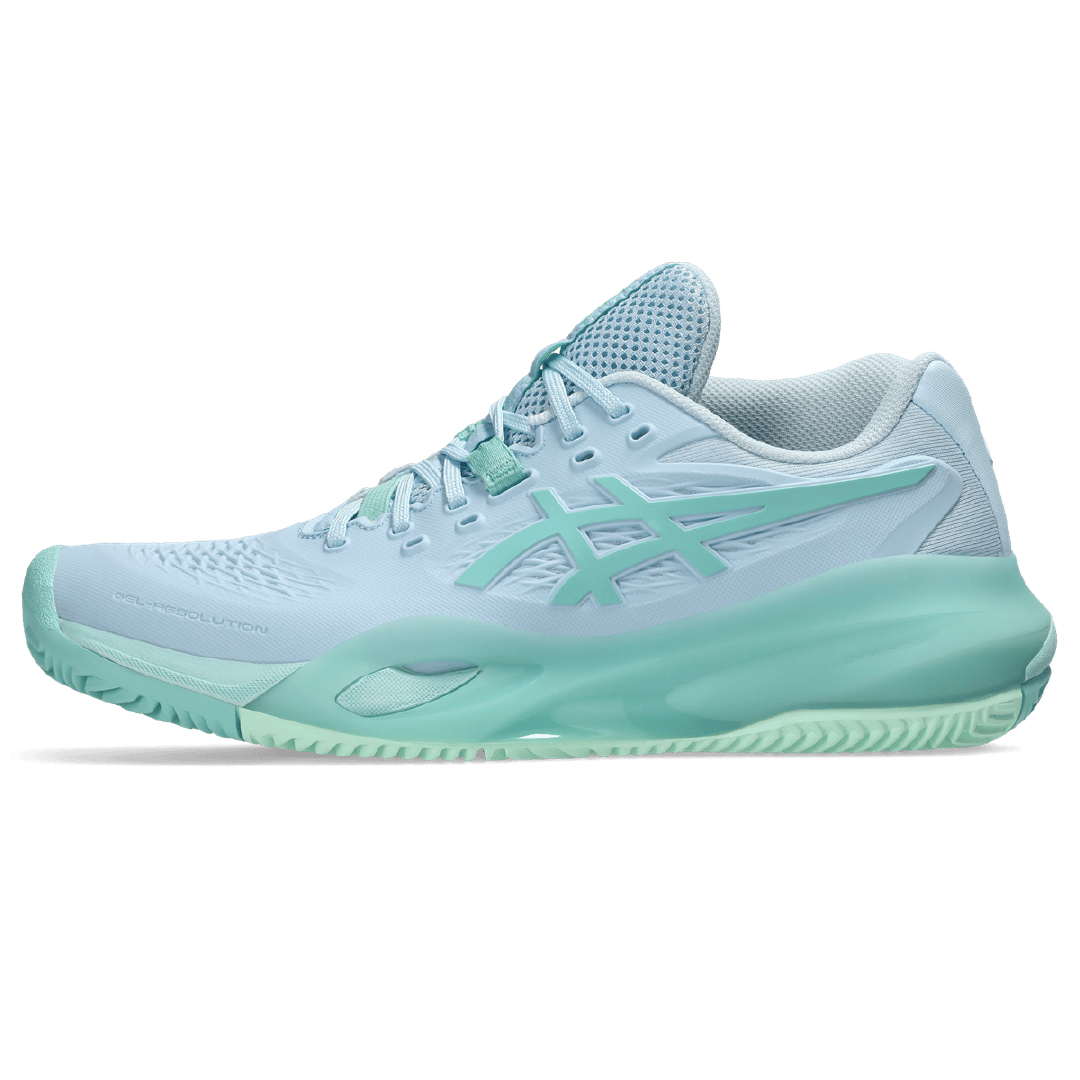 کفش تنیس زنانه اسیکس - Asics GEL-RESOLUTION X CLAY- سبز/آبی کفش تنیس زنانه اسیکس - Asics GEL-RESOLUTION X CLAY- سبز/آبی