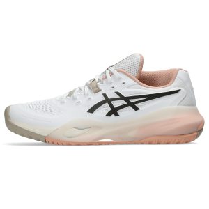 کفش تنیس زنانه اسیکس - Asics GEL-RESOLUTION X- سفید/کرم کفش تنیس زنانه اسیکس - Asics GEL-RESOLUTION X- سفید/کرم