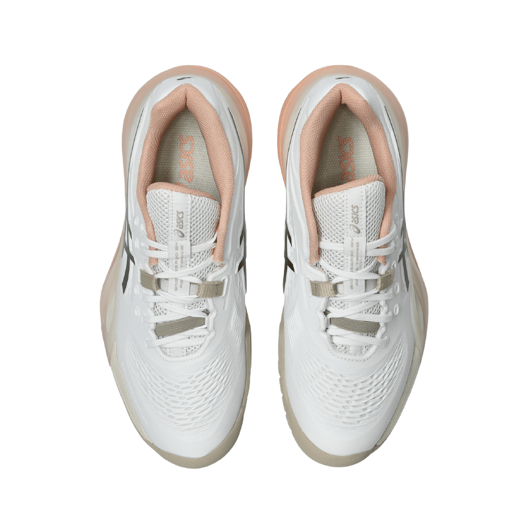 کفش تنیس زنانه اسیکس - Asics GEL-RESOLUTION X- سفید/کرم کفش تنیس زنانه اسیکس - Asics GEL-RESOLUTION X- سفید/کرم - Image 4