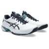 کفش تنیس مردانه اسیکس Asics SOLUTION SPEED FF 4 - سفید/سبز - Image 6