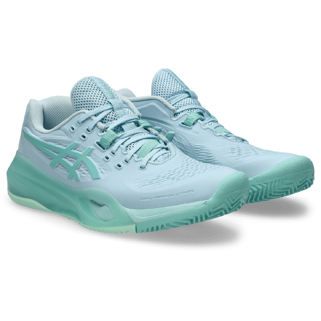 کفش تنیس زنانه اسیکس - Asics GEL-RESOLUTION X CLAY- سبز/آبی کفش تنیس زنانه اسیکس - Asics GEL-RESOLUTION X CLAY- سبز/آبی - Image 6